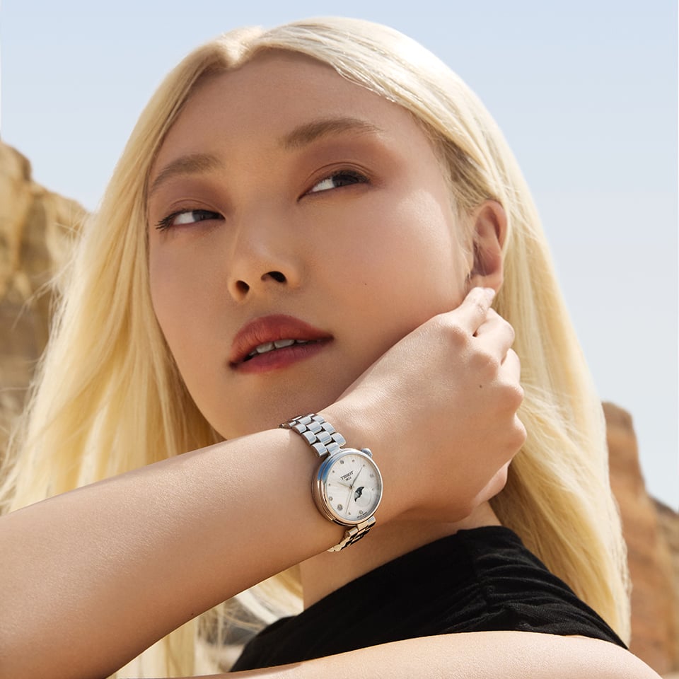 Επίσημη καμπάνια γυναικείας συλλογής TISSOT Désir Moonphase