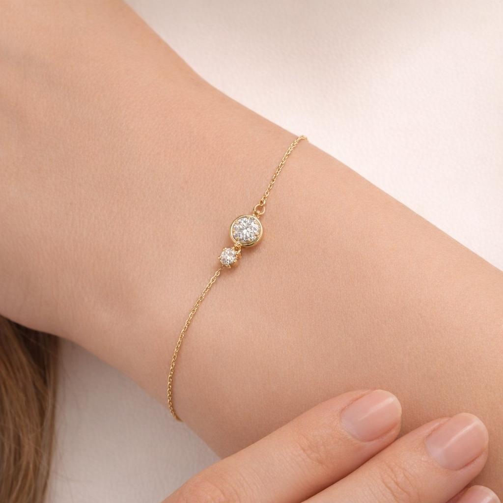 Βραχιόλι K14 με Διακοσμητικές Λεπτομέρειες