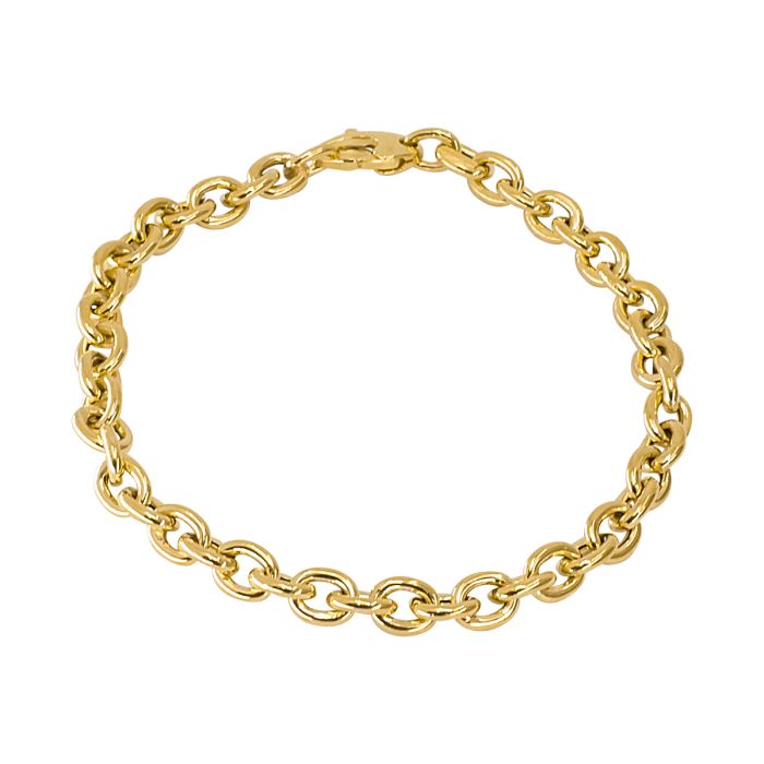 Βραχιόλι ΑΑλυσίδα από Χρυσό 14 Καρατίων