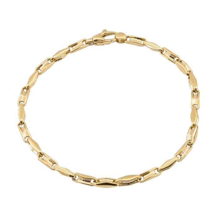 Αντρικό Χρυσό Βραχιόλι 18Κ - Διαχρονική Κομψότητα & Δύναμη