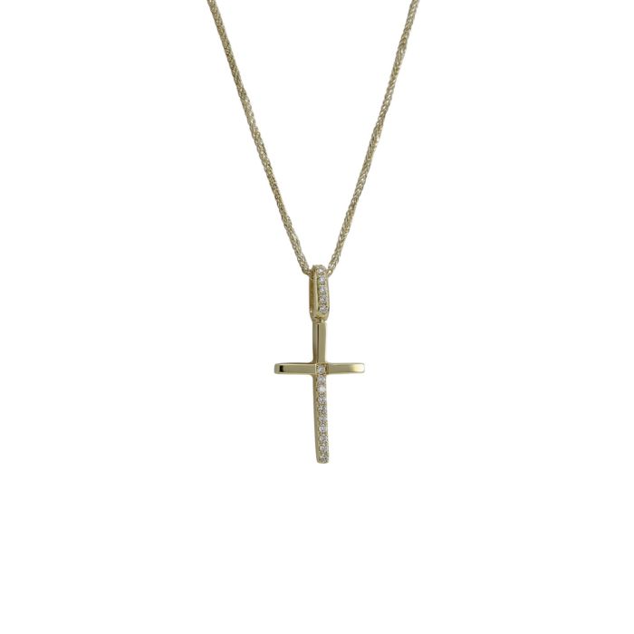 Σταυρός Αιώνιο Φως με Αλυσίδα