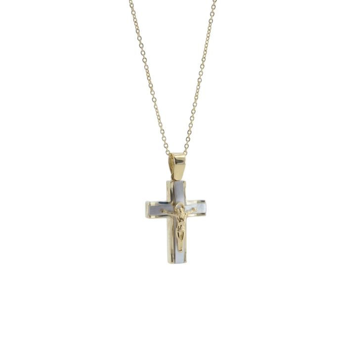 Eternal Grace Crucifix Pendant and Chain