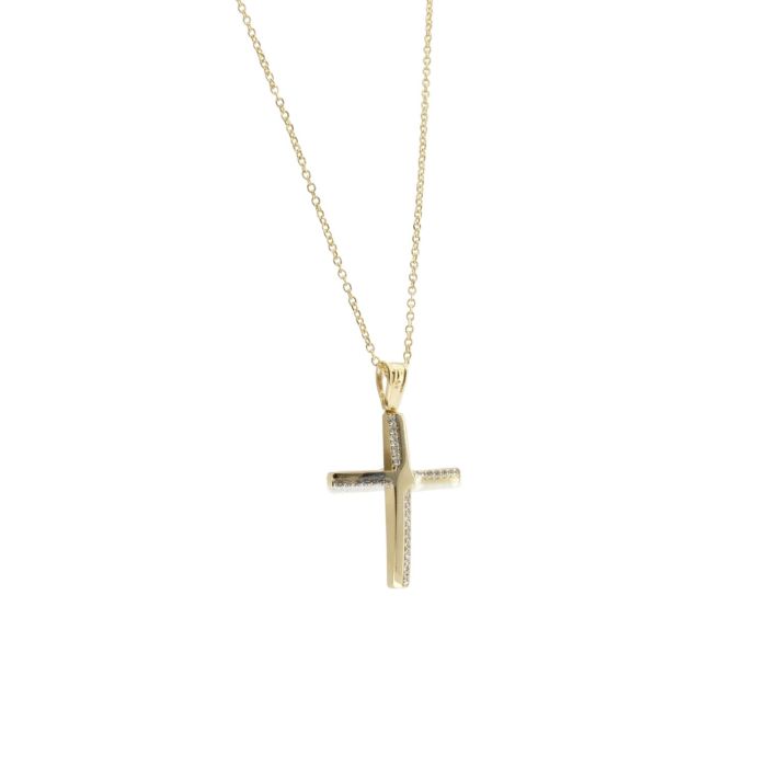 Πολύτιμος Σταυρός με Σειρέ Ζιργκόν