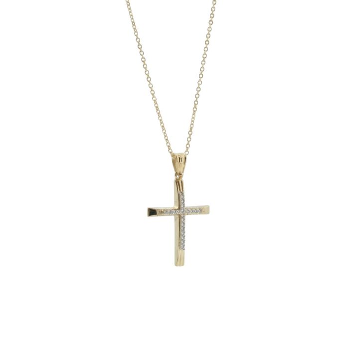 Σταυρός Αιώνιας Χάρης με Αλυσίδα