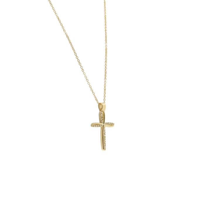 Σταυρός Eternal Grace με Λαμπερές Πέτρες