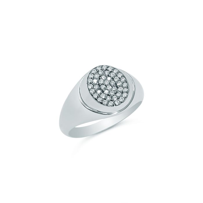 ΛΕΥΚΟΧΡΥΣΟ ΔΑΧΤΥΛΙΔΙ 18Κ ΜΕ ΜΠΡΙΓΙΑΝ 0.35 CT(NATURAL DIAMOND) (ΔΑ01491)