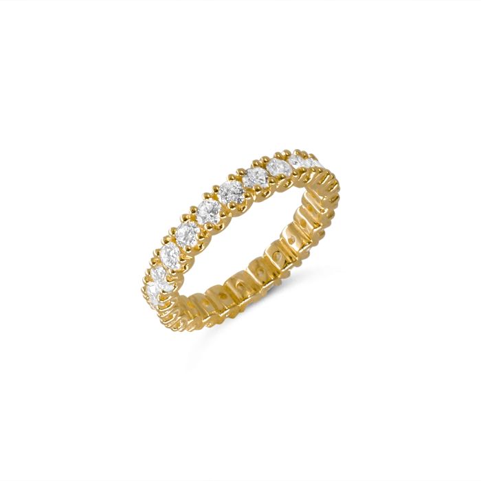 18 Κ ΧΡΥΣΟ ΔΑΧΤΥΛΙΔΙ ΟΛΟΒΕΡΟ ΜΕ ΔΙΑΜΑΝΤΙΑ (1.75 CT)