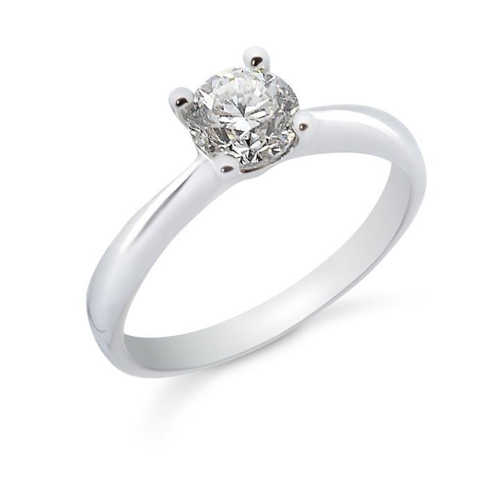 Δαχτυλίδι 18 Καρατίων με Φυσικό Διαμάντι 0.71ct E/SI1