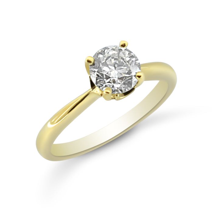 Δαχτυλίδι 18 Καρατίων με Φυσικό Διαμάντι 1.00ct G/VS1