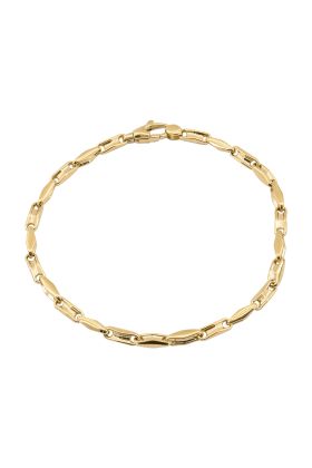 Αντρικό Χρυσό Βραχιόλι 18Κ - Διαχρονική Κομψότητα & Δύναμη