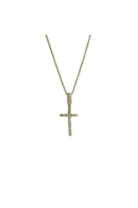 Σταυρός Αιώνιο Φως με Αλυσίδα