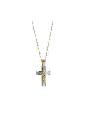 Eternal Grace Crucifix Pendant and Chain