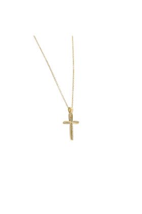 Σταυρός Eternal Grace με Λαμπερές Πέτρες