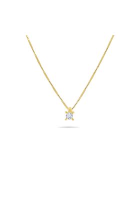 ΧΡΥΣΟ ΚΟΛΙΕ 18Κ ΜΕ ΜΠΡΙΓΙΑΝ 0,15CT.(I001691)