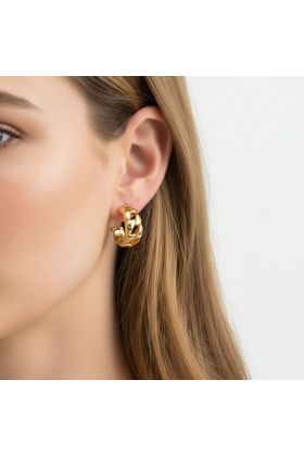 Solena Λείοι Χρυσοί Κρίκοι