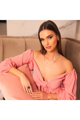 ΡΟΖ ΧΡΥΣΟ ΔΑΧΤΥΛΙΔΙ 14 ΚΑΡΑΤΙΩΝ (I002186)