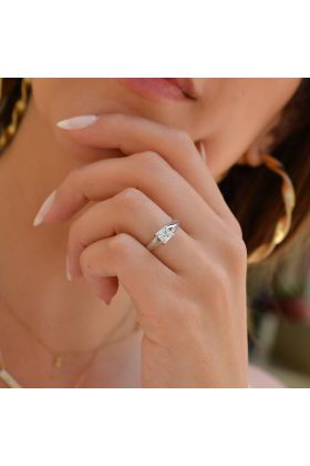 ΜΟΝΟΠΕΤΡΟ ΣΕ ΛΕΥΚΟΧΡΥΣΟ 14 ΚΑΡΑΤΙΩΝ (I003002)