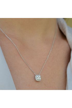 ΚΟΛΙΕ ΛΕΥΚΟΧΡΥΣΟ 18Κ ΜΕ ΜΠΡΙΓΙΑΝ (NATURAL DIAMOND) (I003080)