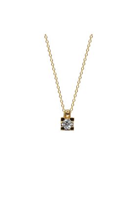 ΧΡΥΣΟ ΚΟΛΙΕ 18Κ ΜΕ ΜΠΡΙΓΙΑΝ 0,15CT.(I003162)