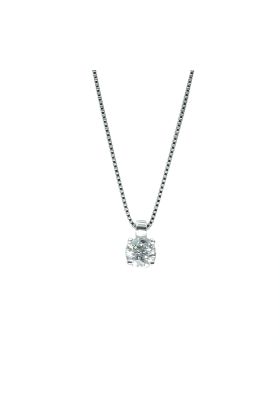 ΚΟΛΙΕ ΛΕΥΚΟΧΡΥΣΟ 18Κ ΜΕ ΜΠΡΙΓΙΑΝ 0.23 CT. (NATURAL DIAMOND) (I003575)
