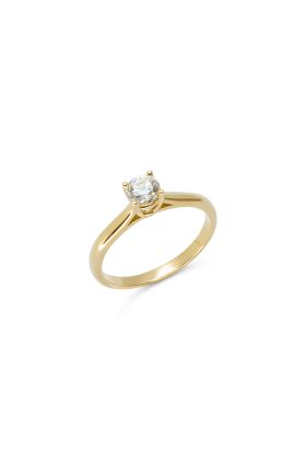 ΧΡΥΣΟ ΔΑΧΤΥΛΙΔΙ 18Κ ΜΕ ΜΠΡΙΓΙΑΝ 0,40 CT. (NATURAL DIAMOND) (I003898)