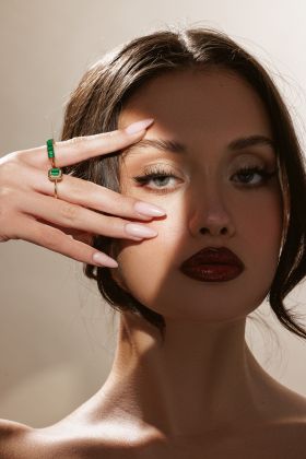 Δαχτυλίδι 18K με Σμαράγδι 0,64ct