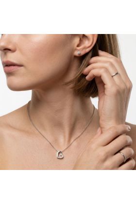 Infinite Love Heart Pendant Necklace