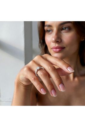 Δαχτυλίδι 18 Καρατίων με Φυσικό Διαμάντι 0.50ct G/VS1