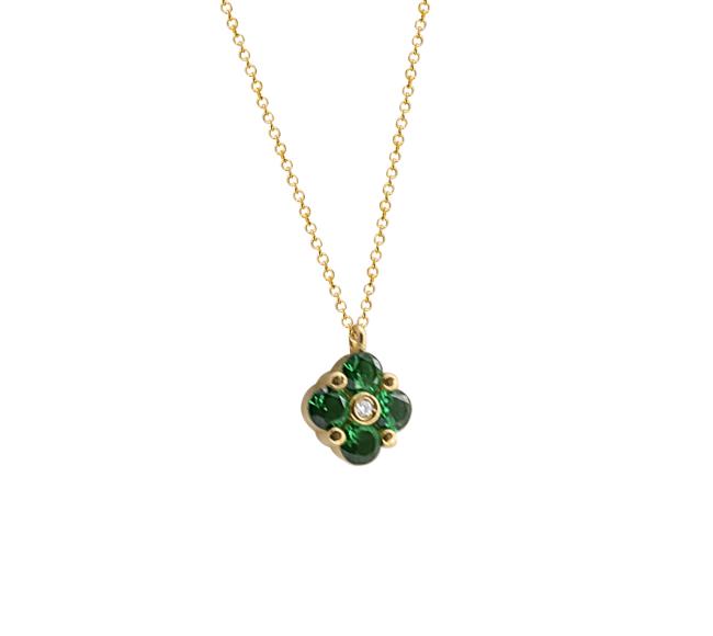 14K Gold Cross Necklace NECKLACE