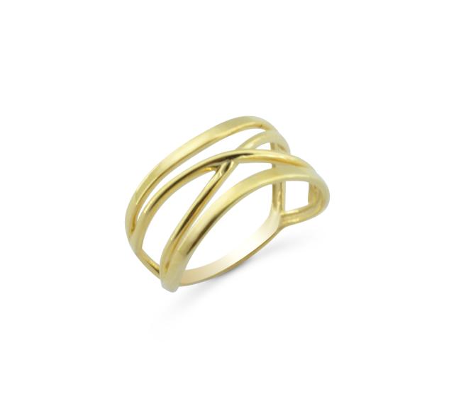 K14 Gold Ring Modern Design RING