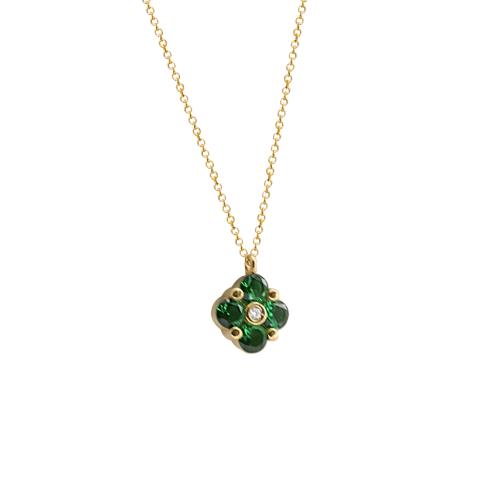 14K Gold Cross Necklace NECKLACE